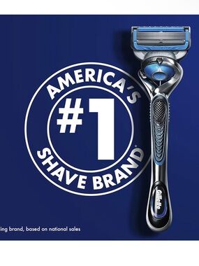 Gillette Fusion5 ProShield Chill Men's Razor Blades, 4 Blade Refills